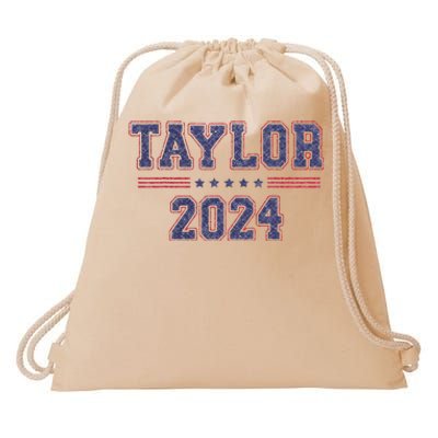 Taylor For President 2024 Drawstring Bag