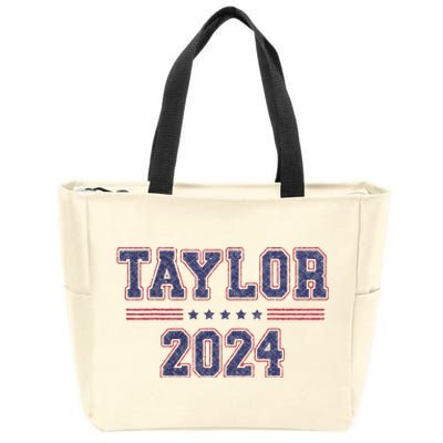 Taylor For President 2024 Zip Tote Bag