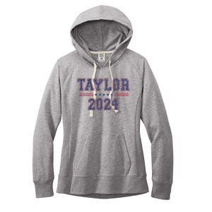 Taylor For President 2024 Women's Fleece Hoodie