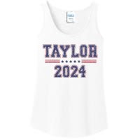 Taylor For President 2024 Ladies Essential Tank