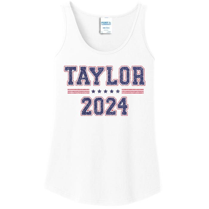 Taylor For President 2024 Ladies Essential Tank