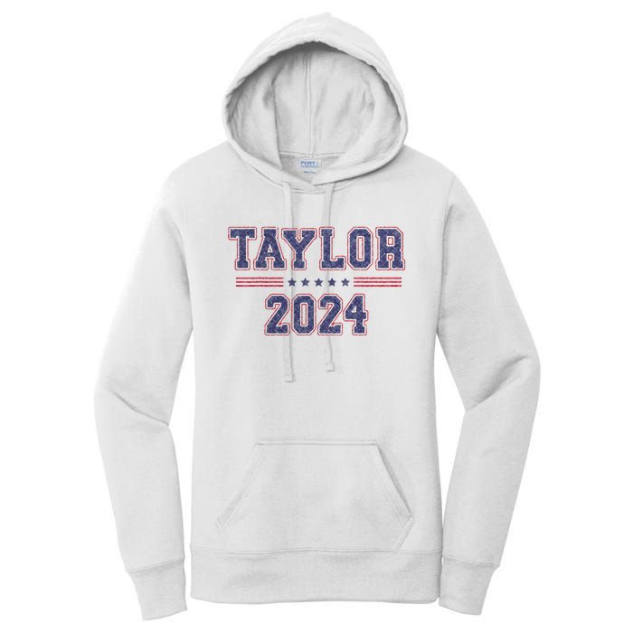 Taylor For President 2024 Women's Pullover Hoodie