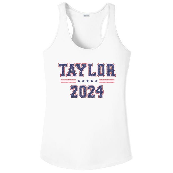 Taylor For President 2024 Ladies PosiCharge Competitor Racerback Tank