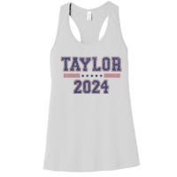 Taylor For President 2024 Women's Racerback Tank