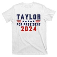 Taylor For President 2024 Bold Campaign T-Shirt