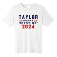 Taylor For President 2024 Bold Campaign Tall Fusion ChromaSoft Performance T-Shirt