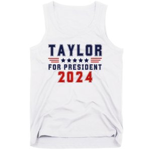 Taylor For President 2024 Bold Campaign Tank Top