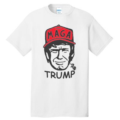 Trump For President 2024 Maga Trump Funny Vote Trump Tall T-Shirt