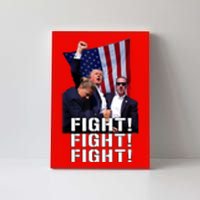 Trump Fist Pumped Fight Pray For Trump America Canvas