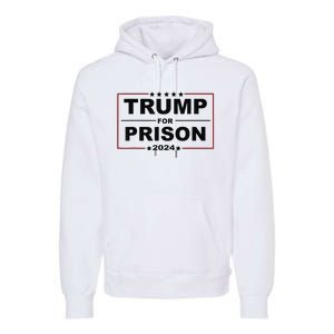 Trump For Prison 2024 Support Trump 4th Of July Premium Hoodie