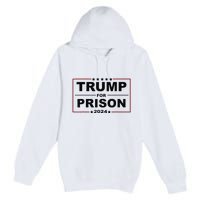 Trump For Prison 2024 Support Trump 4th Of July Premium Pullover Hoodie