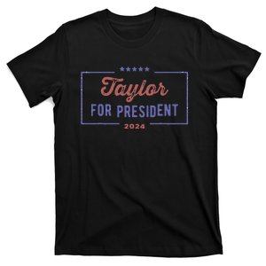 Taylor For President 2024 Merchandise T-Shirt