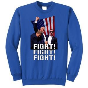 Trump Fist Pumped Fight Pray For Trump America Sweatshirt