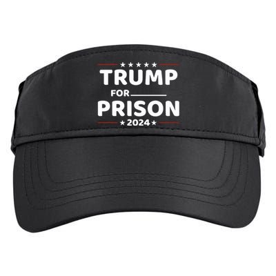 Trump For Prison 2024 Donald Trump Mugshot President Trump Adult Drive Performance Visor