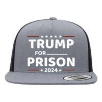 Trump For Prison 2024 Donald Trump Mugshot President Trump Flat Bill Trucker Hat