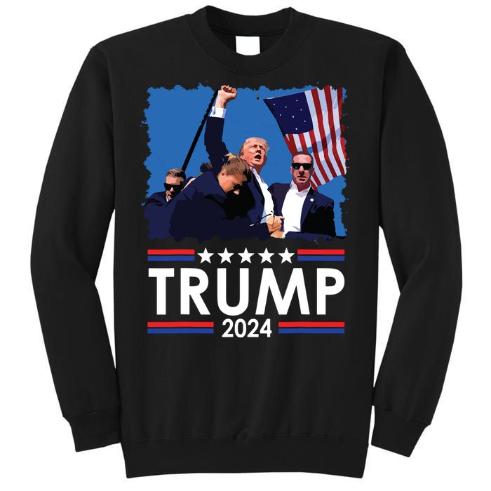 Trump Fist Pump Shot At Trump 2024 Trump Survives Rally Sweatshirt