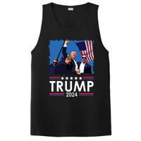 Trump Fist Pump Shot At Trump 2024 Trump Survives Rally PosiCharge Competitor Tank