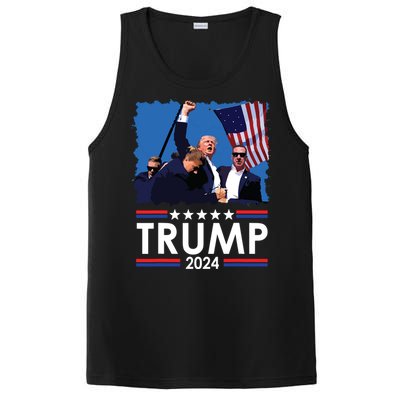 Trump Fist Pump Shot At Trump 2024 Trump Survives Rally PosiCharge Competitor Tank