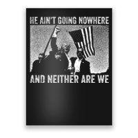 Trump Fist Pump Fight For America Poster