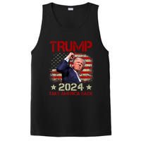 Trump Fist Pump Shot At Trump 2024 Trump Survives Rally PosiCharge Competitor Tank