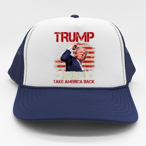 Trump Fist Pump Shot At Trump 2024 Trump Survives Rally Trucker Hat