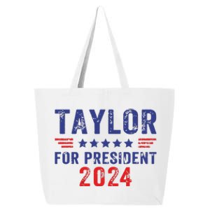 Taylor For President 2024 25L Jumbo Tote