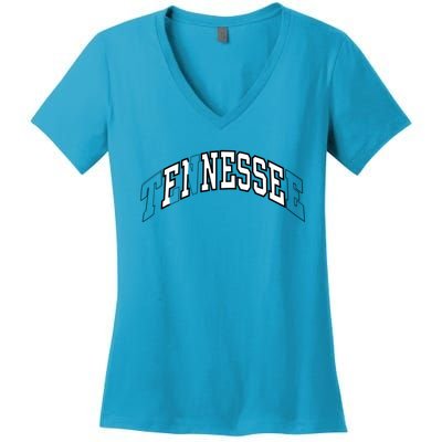 Tennessee Finesse Premium Gift (4 Color Options) Women's V-Neck T-Shirt