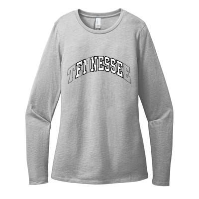 Tennessee Finesse Premium Gift (4 Color Options) Womens CVC Long Sleeve Shirt