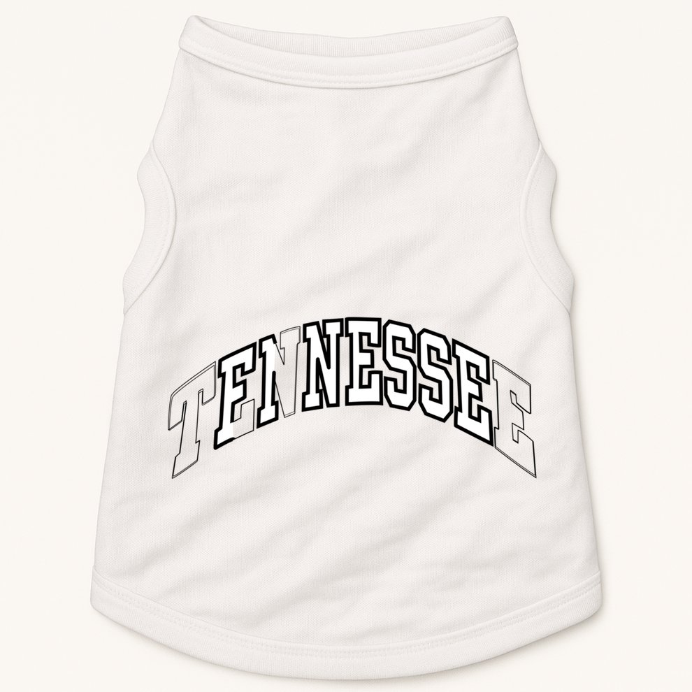 Tennessee Finesse Premium Gift (4 Color Options) Doggie Tank