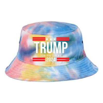 Trump For President 2024 Jd Vance For Vp Trump Vance 2024 Make America Great Aga Tie Dye Newport Bucket Hat