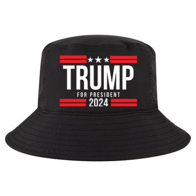 Trump For President 2024 Jd Vance For Vp Trump Vance 2024 Make America Great Aga Cool Comfort Performance Bucket Hat