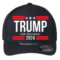 Trump For President 2024 Jd Vance For Vp Trump Vance 2024 Make America Great Aga Flexfit Unipanel Trucker Cap