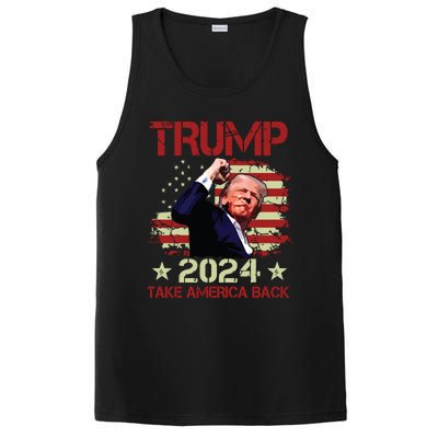 Trump Fist Pump Shot At Trump 2024 Trump Survives Rally PosiCharge Competitor Tank