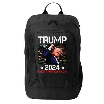 Trump Fist Pump Shot At Trump 2024 Trump Survives Rally City Backpack