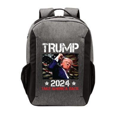 Trump Fist Pump Shot At Trump 2024 Trump Survives Rally Vector Backpack