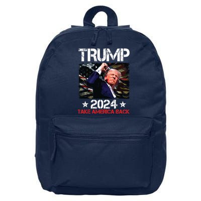 Trump Fist Pump Shot At Trump 2024 Trump Survives Rally 16 in Basic Backpack