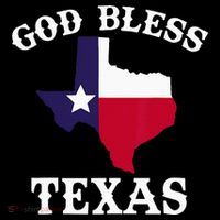 Texas Flag Patriotic Texan Pride God Bless Texas Drawstring Bag