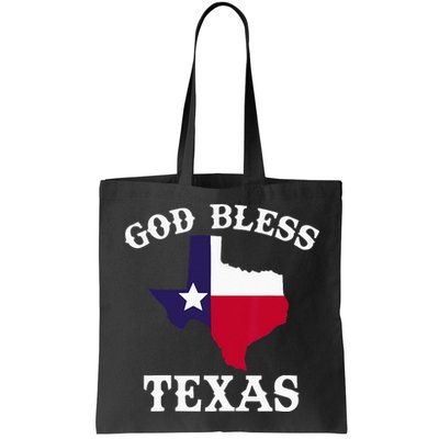 Texas Flag Patriotic Texan Pride God Bless Texas Bag