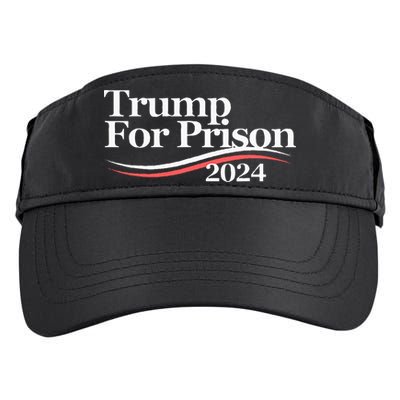 Trump For Prison 2024 Adult Drive Performance Visor