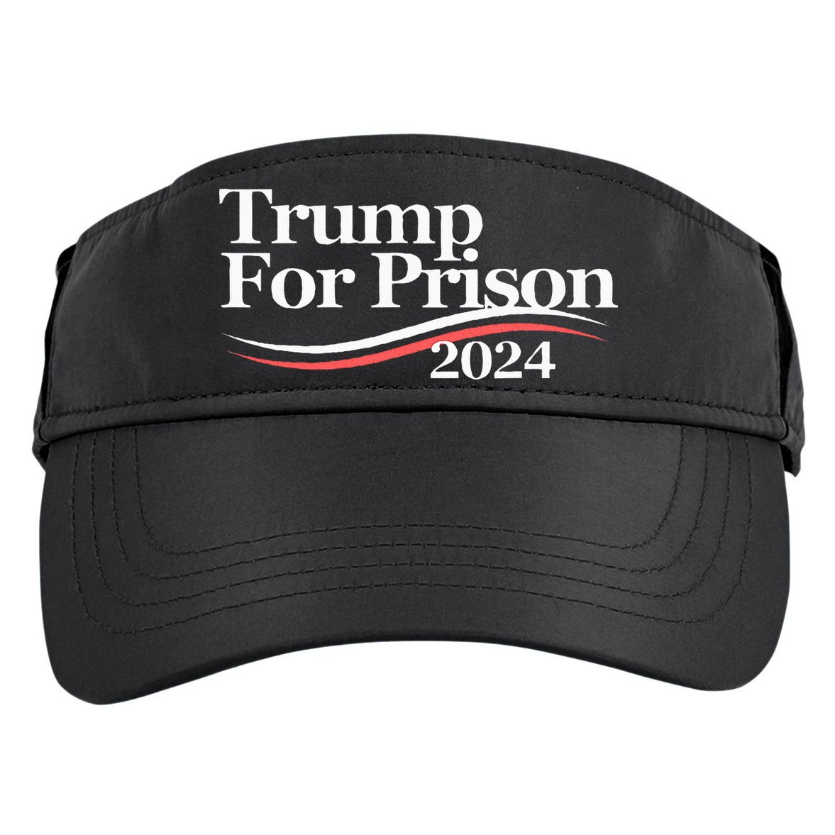Trump For Prison 2024 Adult Drive Performance Visor