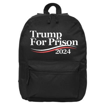 Trump For Prison 2024 16 in Basic Backpack