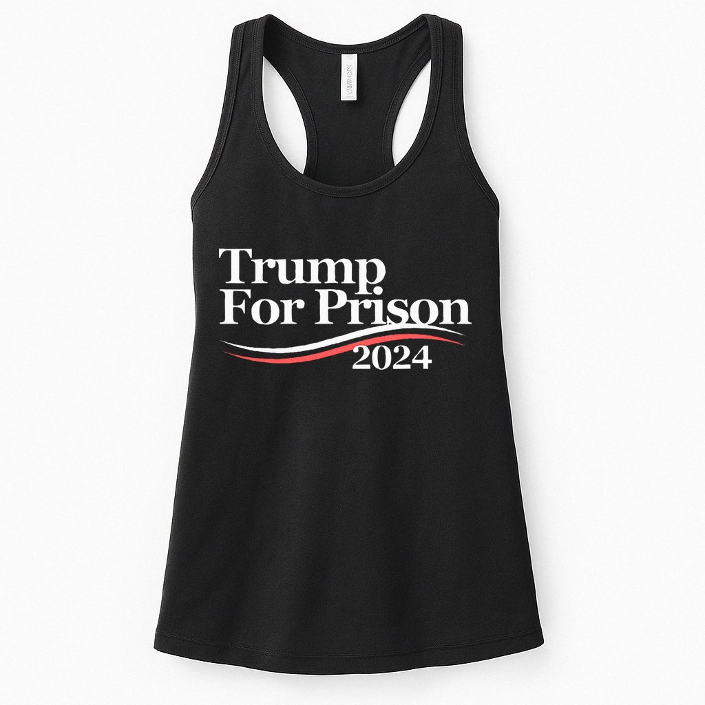 Trump For Prison 2024 Womens Tank Top