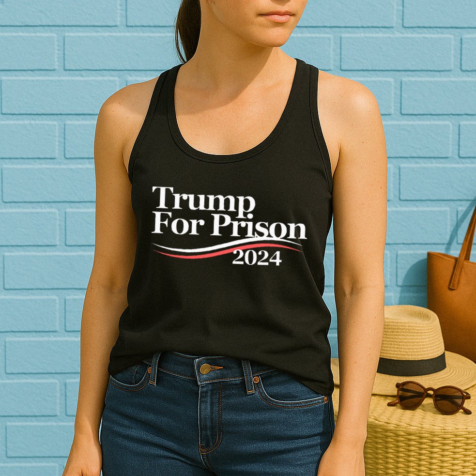 Trump For Prison 2024 Womens Tank Top