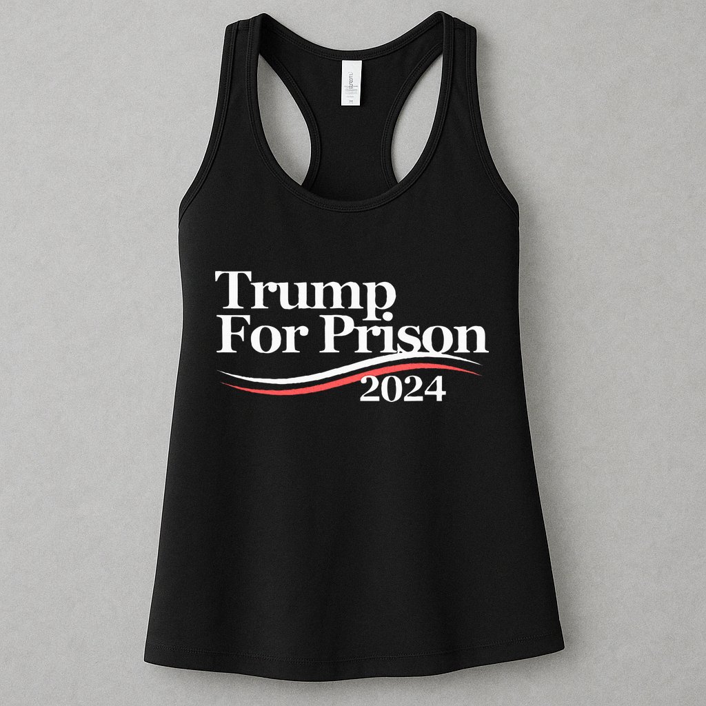 Trump For Prison 2024 Womens Tank Top