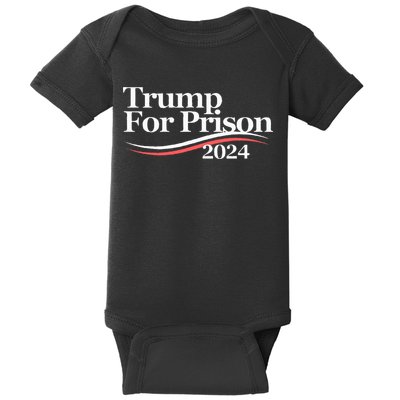 Trump For Prison 2024 Baby Bodysuit