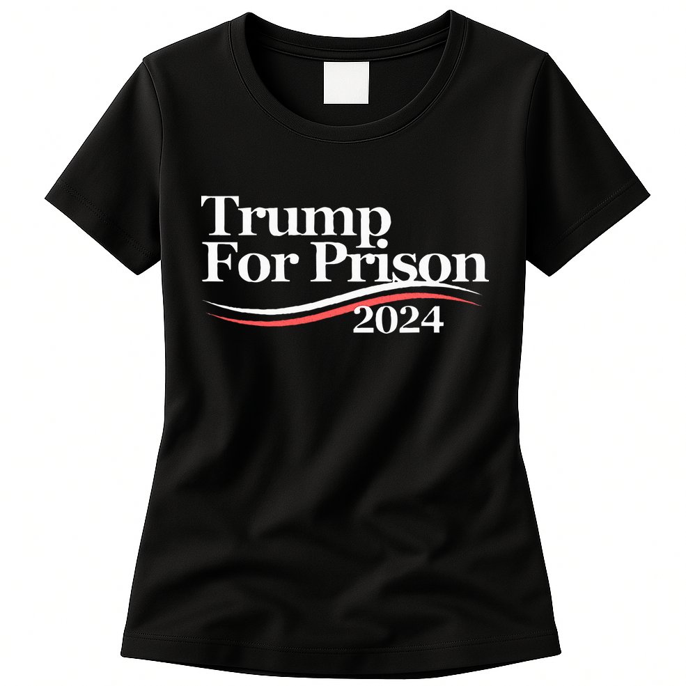 Trump For Prison 2024 Womens T-Shirt