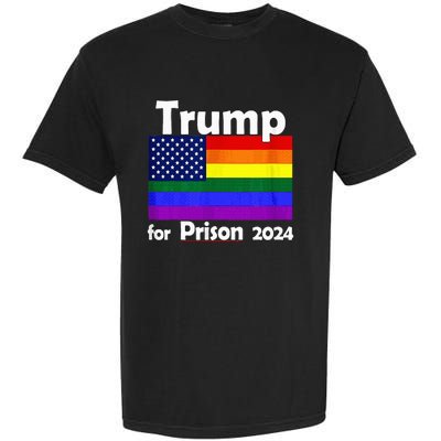 Trump For Prison 2024 Garment-Dyed Heavyweight T-Shirt