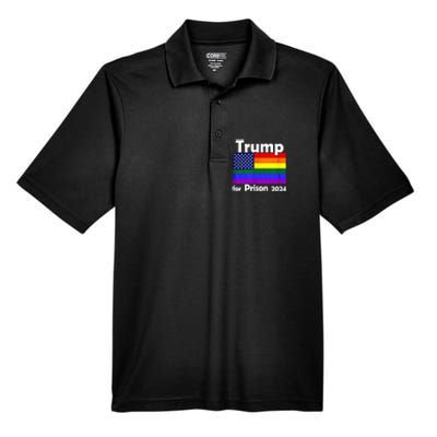 Trump For Prison 2024 Men's Origin Performance Pique Polo