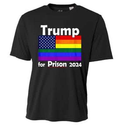 Trump For Prison 2024 Cooling Performance Crew T-Shirt