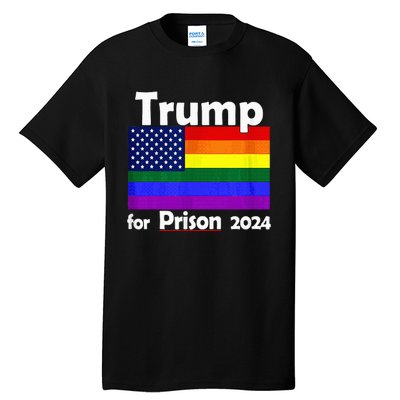 Trump For Prison 2024 Tall T-Shirt